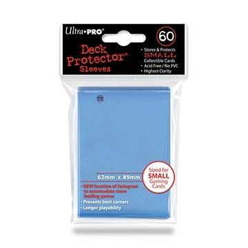 Ultra Pro Sleeves: Japanese - Small Light Blue 60CT