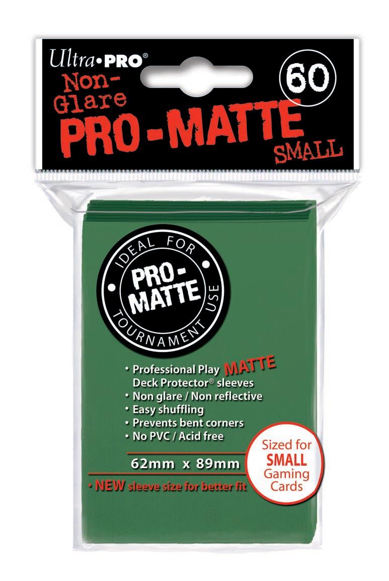 Ultra Pro Sleeves: Japanese Pro-Matte - Small Green 60CT