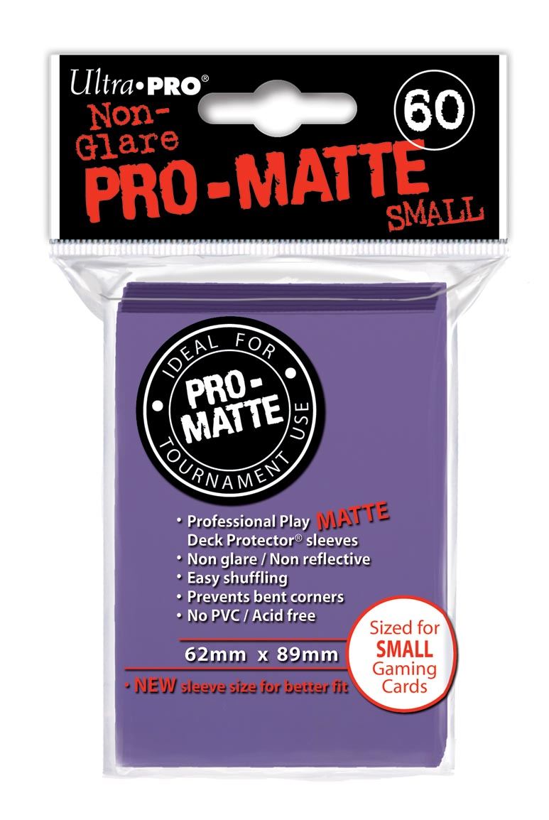 Ultra Pro Sleeves: Japanese Pro-Matte - Small Purple 60CT