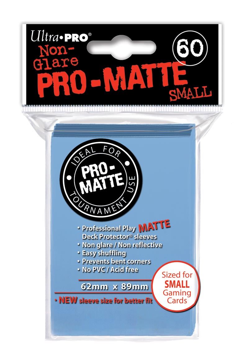 Ultra Pro Sleeves: Japanese Pro-Matte - Small Light Blue 60CT