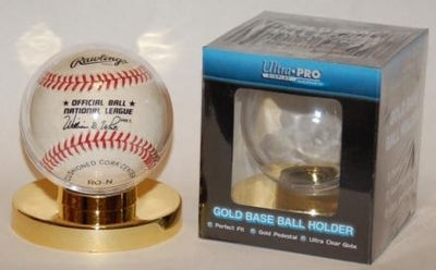 Ultra PRO Baseball Gold Base Display Holder