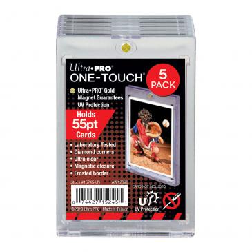 Ultra Pro 55-Point One Touch Magnetic Holder 5-Pack
