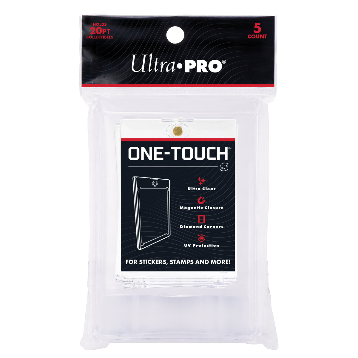 Ultra Pro One-Touch S Holder 5-Count Pack