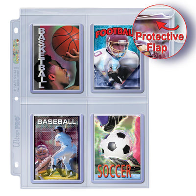 Ultra Pro 4-Pocket Secure Page for Toploaders