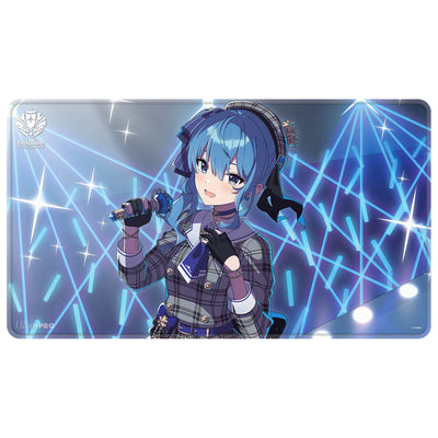 Ultra PRO Hoshimachi Suisei Stitched Playmat for the hololive OFFICIAL CARD GAME