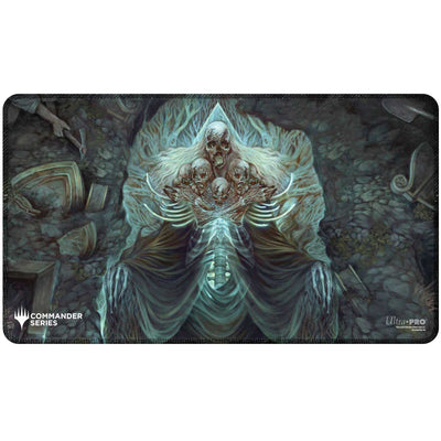 Ultra PRO Commander Series #5 - Three Color Wedge - Myrkul Stitched Playmat for Magic: The Gathering