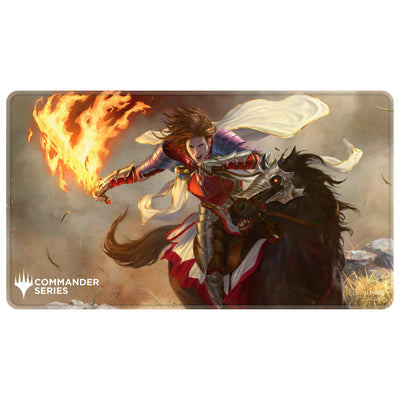 Ultra PRO Commander Series #8 Syr Gwyn, Hero of Ashvale Stitched Playmat for Magic: The Gathering