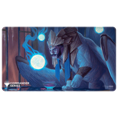 Ultra PRO Commander Series #8 Tivit, Seller of Secrets Stitched Playmat for Magic: The Gathering