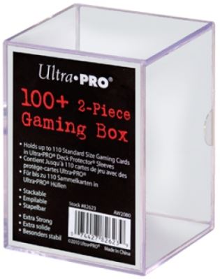 Ultra PRO 2-Piece Clear 100+ Deck Box