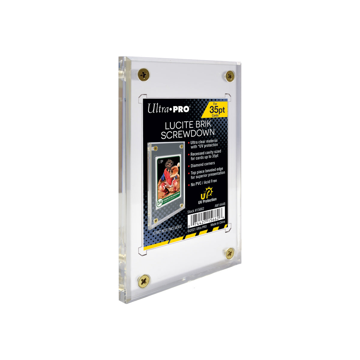 Ultra Pro: 35PT Lucite Brik UV - Screwdown