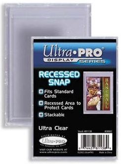 Ultra Pro: Recessed Snap Card Holder