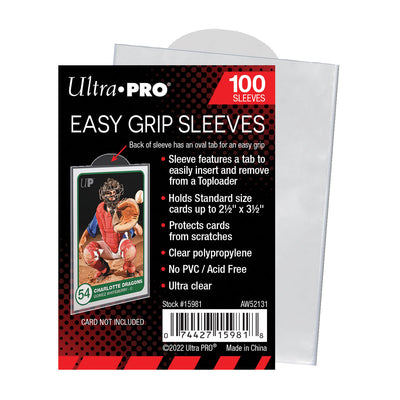 Ultra PRO Easy Grip Card Sleeves 100ct
