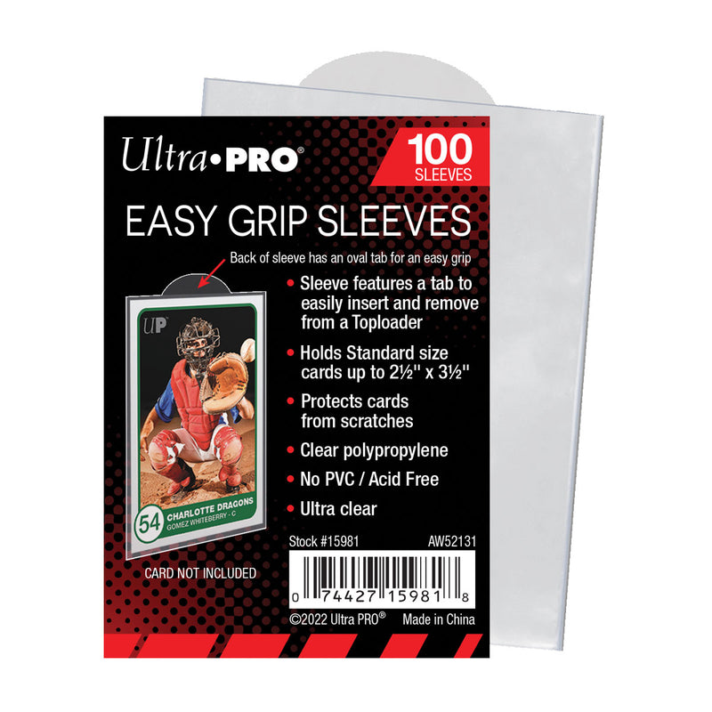 Ultra PRO Easy Grip Card Sleeves 100ct