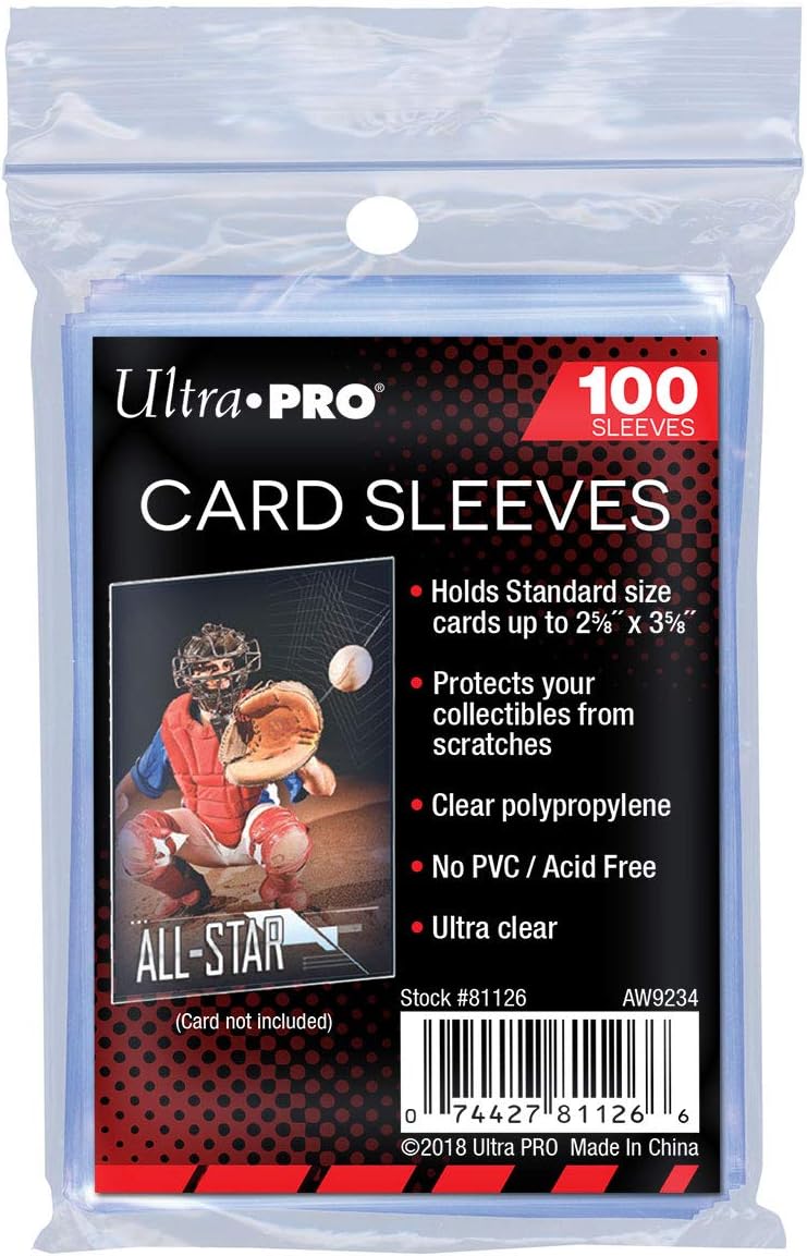 Ultra Pro Sleeves: Standard Soft (Penny Sleeves) 100CT
