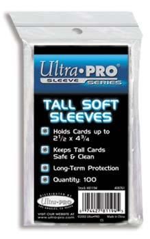Ultra PRO Tall Soft Sleeves 100ct