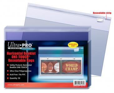 Ultra Pro: One-Touch Resealable Bags - Horizontal Booklet