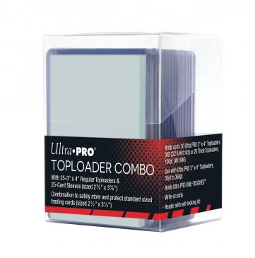 Ultra PRO Toploader Combo 25ct