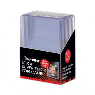 Ultra Pro: Standard 3 x 4-Inch 200PT Top Loader 10CT
