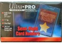 Ultra PRO 1/2" Lip Semi-Rigid Card Holders (200ct) for Standard Size Cards