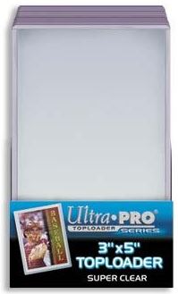 Ultra PRO 3" x 5" Toploaders 25ct