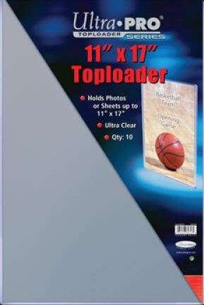 Ultra PRO 11" x 17" Toploaders (10ct)