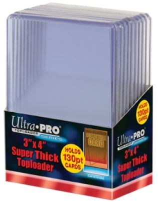 Ultra PRO Standard 3 x 4-Inch 130PT Top Loader