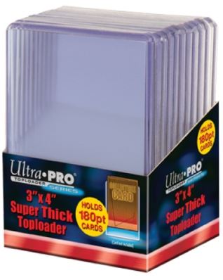 Ultra Pro: Standard 3 x 4-Inch 180PT Top Loader