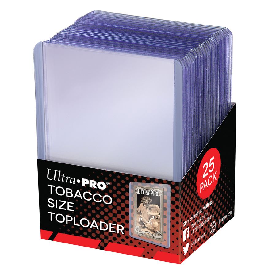 Ultra Pro: Tobacco Card Top Loader 25CT
