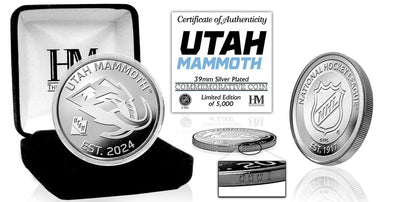 Highland Mint Utah Mammoth Silver Mint Coin - Limited Edition /5,000