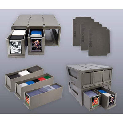 Ultra Pro PRO-Storage 3-Drawer Card Organizer