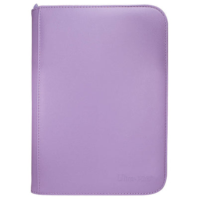 Ultra Pro Vivid 4-Pocket Zippered PRO-Binder - Purple