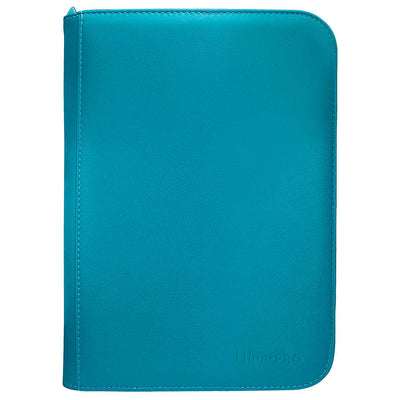 Ultra Pro Vivid 4-Pocket Zippered PRO-Binder - Teal