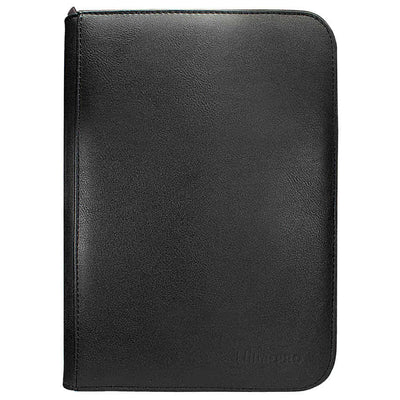 Ultra Pro Vivid 4-Pocket Zippered PRO-Binder - Black