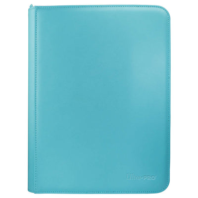 Ultra Pro Vivid 9-Pocket Zippered PRO-Binder - Light Blue