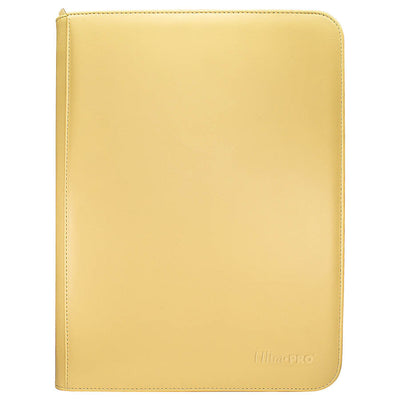 Ultra Pro Vivid 9-Pocket Zippered PRO-Binder - Yellow