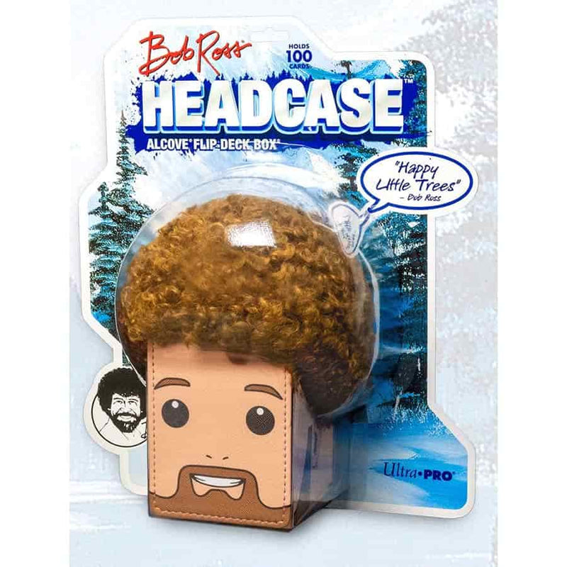 Ultra Pro Bob Ross Headcase Alcove Flip Deck Box (100+ Cards)