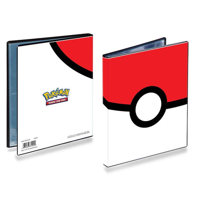 Ultra Pro Pokemon Poke Ball 4-Pocket Portfolio (40-80 Cards)