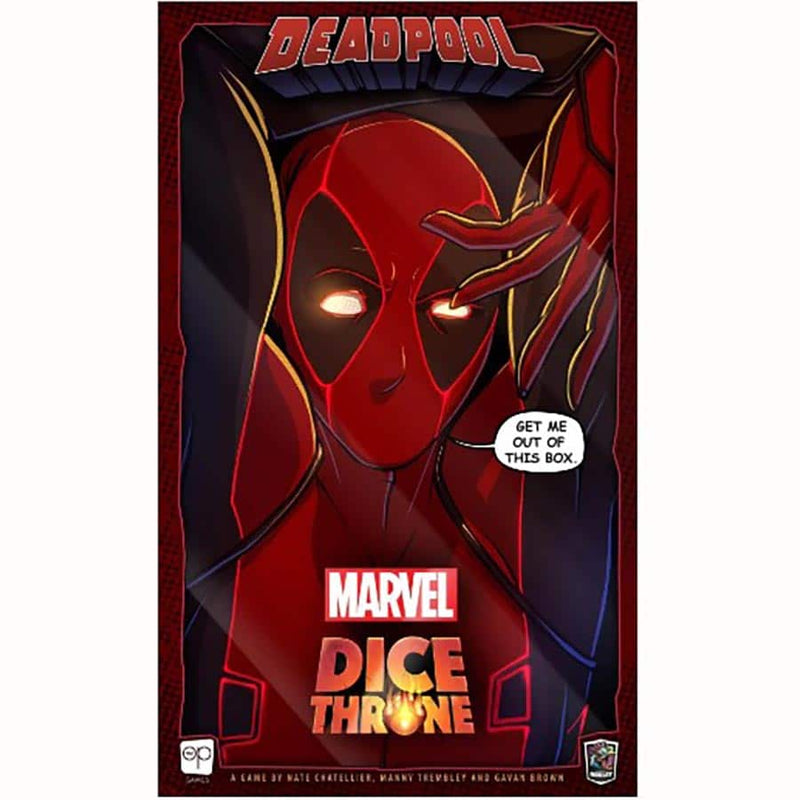 USAopoly Dice Throne Marvel Deadpool Deluxe Expansion