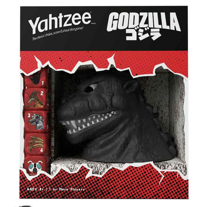 Usaopoly Yahtzee Godzilla Edition - Custom Dice Cup
