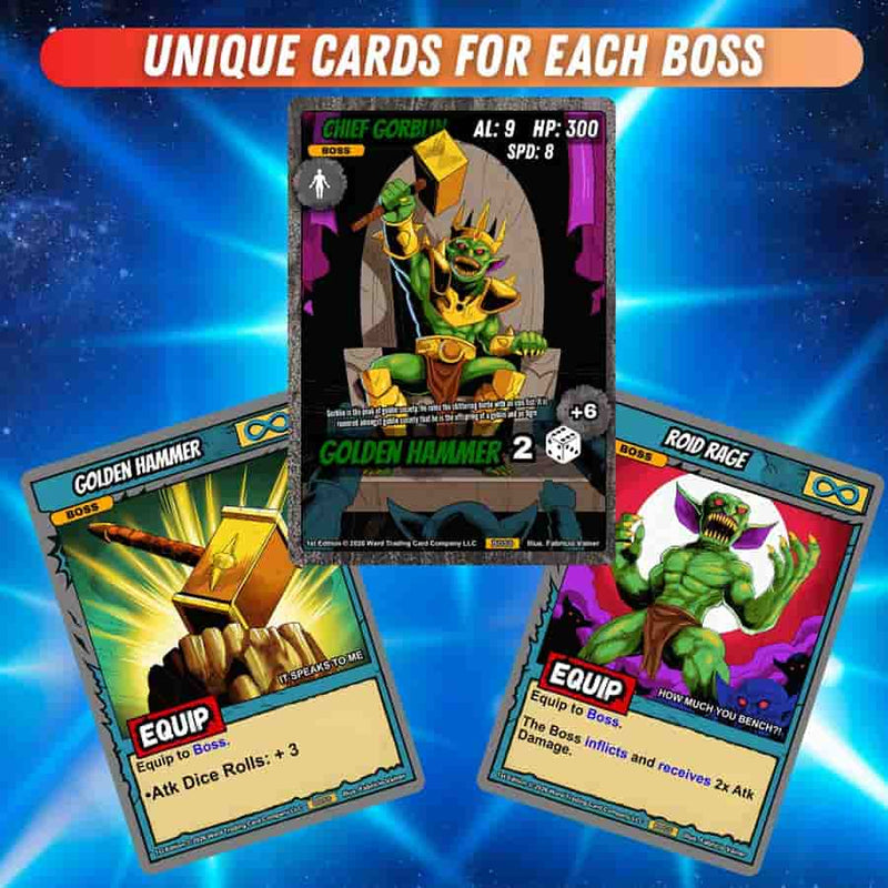 Ward Trading Card Game Chief Gorblin Boss Battle Deck
