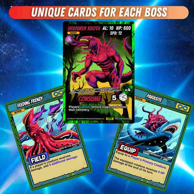 Ward Trading Card Game Devourer Kroth Boss Battle Deck