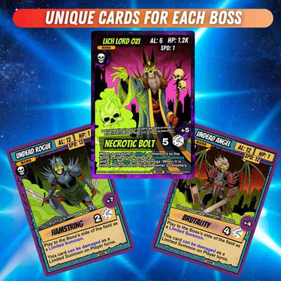 Ward Trading Card Game Lich Lord Ozi Boss Battle Deck - Level 4