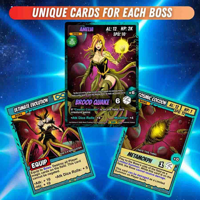 Ward Boss Battles Amelia Deck - Level 6 Boss Battle (36 Cards)