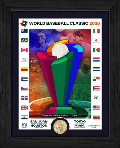 Highland Mint 2026 World Baseball Classic Bronze Coin Photo Mint - Limited Edition /2,026