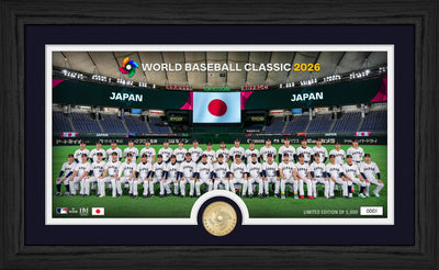 Highland Mint Team Japan 2026 World Baseball Classic Bronze Coin Photo Mint - Limited Edition /5,000