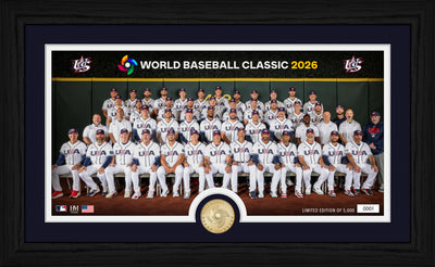 Highland Mint Team USA 2026 World Baseball Classic Bronze Coin Photo Mint - Limited Edition /5,000