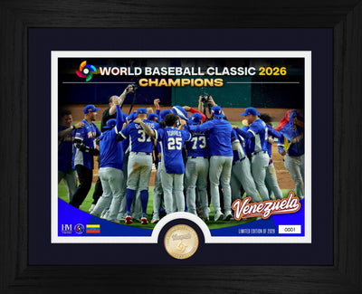 Highland Mint Venezuela 2026 World Baseball Classic Champions Celebration Photo Mint - Limited Edition /2026