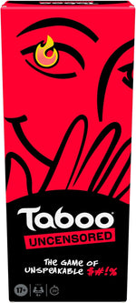 Taboo: Uncensored Card Game