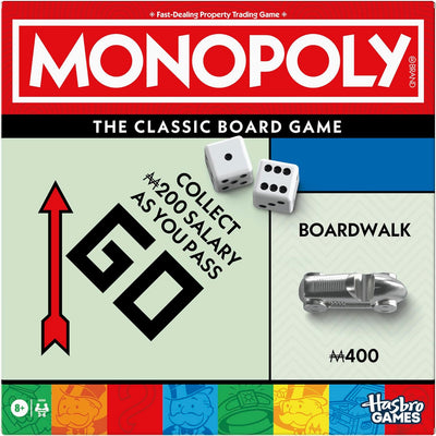 Hasbro Monopoly Classic Board Game Refresh