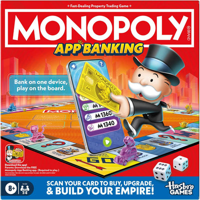 Hasbro Monopoly App Banking Board Game